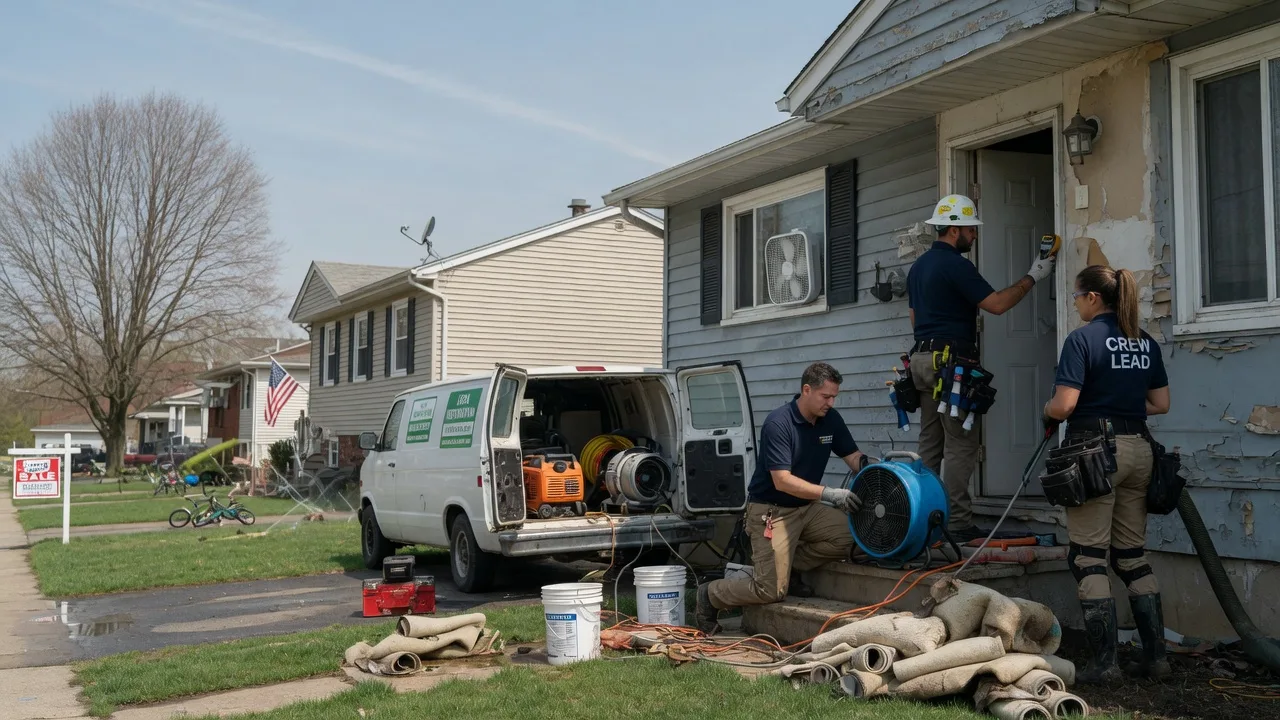 Flood Cleanup in Laurens, NY near me